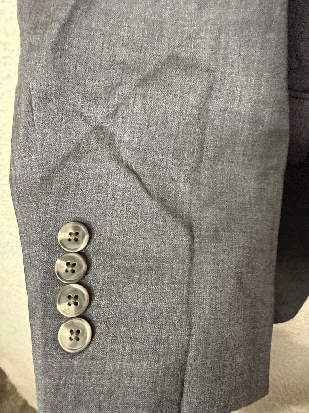 NWT Jos. A. Bank 1905 Collection Tailored Fit Suit Jacket Gray 44L